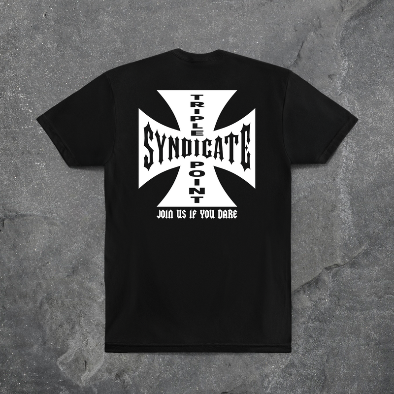 IRON CROSS TEE // BLACK