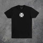 IRON CROSS TEE // BLACK
