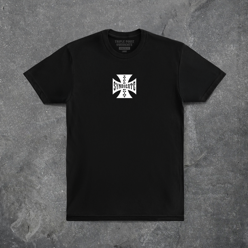 IRON CROSS TEE // BLACK