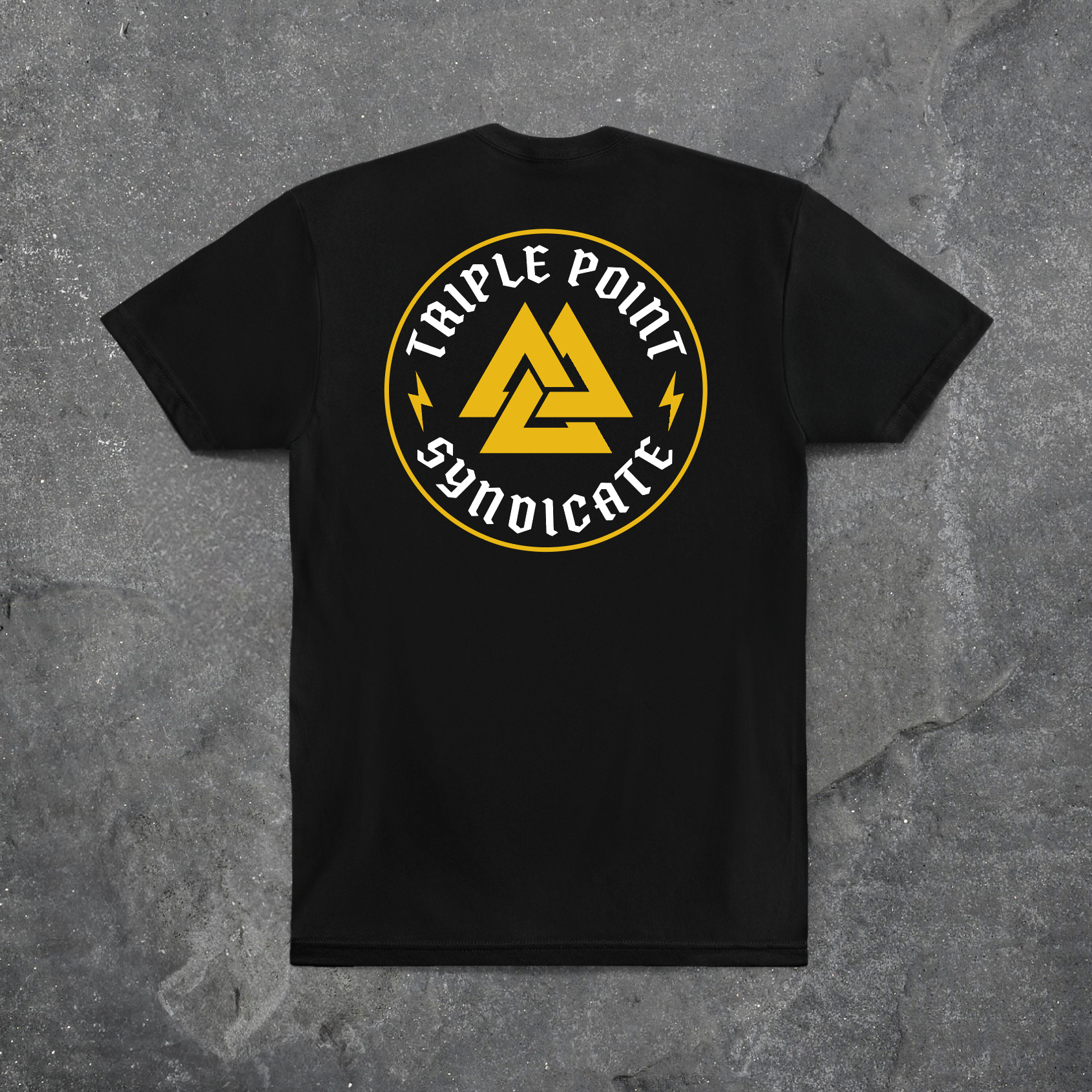 SYNDICATE TEE // BLACK