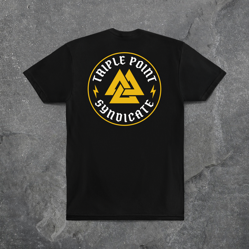 SYNDICATE TEE // BLACK