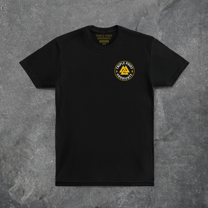 SYNDICATE TEE // BLACK