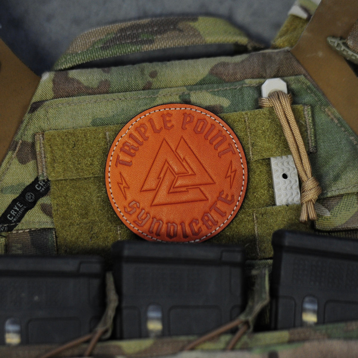 SYNDICATE LEATHER PATCH